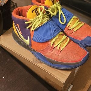Vibrant Multicolor Nike Kyrie 6 Sneakers